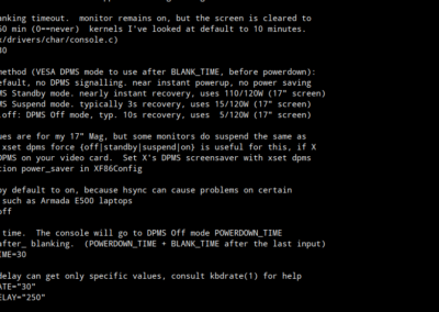 Bildschirmtimeout bei Raspberry Pi deaktivieren
